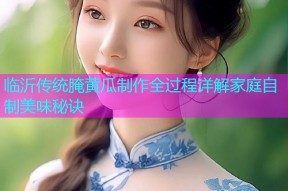临沂传统腌黄瓜制作全过程详解家庭自制美味秘诀