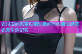 农村田间抓黄瓜精彩瞬间丰收喜悦满满农家生活记实