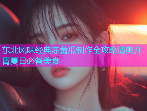 东北风味经典冻黄瓜制作全攻略清爽开胃夏日必备美食  第1张