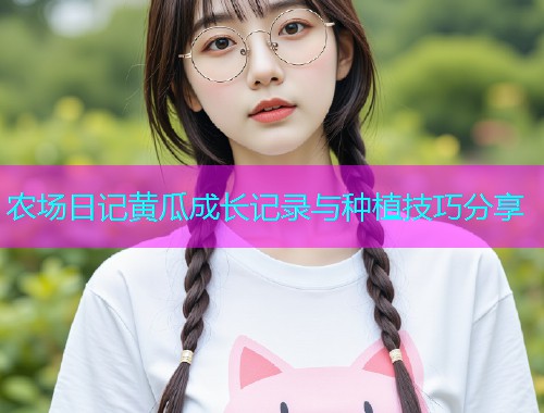 农场日记黄瓜成长记录与种植技巧分享  第1张