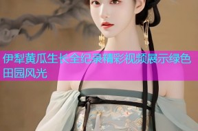 伊犁黄瓜生长全纪录精彩视频展示绿色田园风光