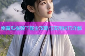 南黄瓜视频下载全攻略与实用技巧详解