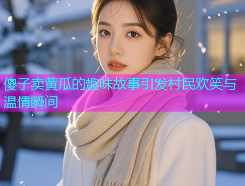 傻子卖黄瓜的趣味故事引发村民欢笑与温情瞬间  第2张