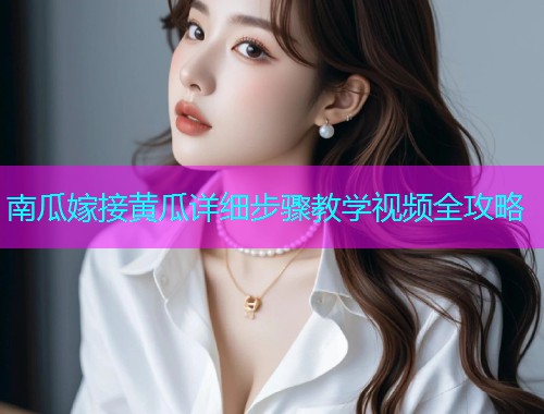 南瓜嫁接黄瓜详细步骤教学视频全攻略  第1张